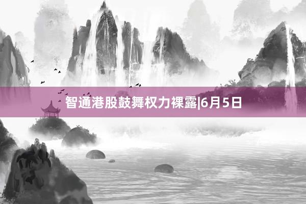 智通港股鼓舞权力裸露|6月5日